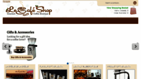 What Lecafeshop.co.uk website looked like in 2015 (8 years ago)