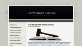 What Limburg-rechtsanwalt.de website looked like in 2015 (8 years ago)