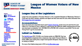 What Lwvnm.org website looked like in 2015 (8 years ago)