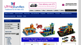 What Littlebundles.co.uk website looked like in 2015 (8 years ago)