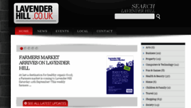 What Lavenderhill.co.uk website looked like in 2016 (8 years ago)