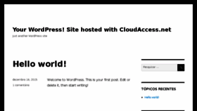 What Londrihost.com.br website looked like in 2016 (8 years ago)