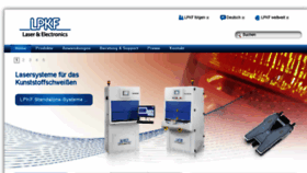 What Laserquipment.de website looked like in 2016 (8 years ago)