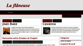 What Laflaneuse.org website looked like in 2016 (8 years ago)