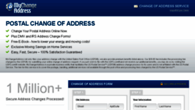 What Local.mychangeaddress.com website looked like in 2016 (8 years ago)