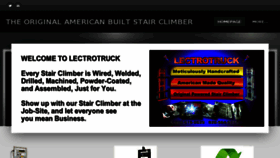 What Lectrotruck.com website looked like in 2016 (8 years ago)