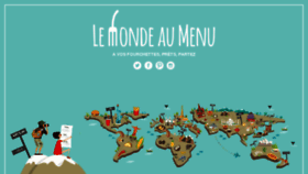 What Lemondeaumenu.fr website looked like in 2016 (8 years ago)