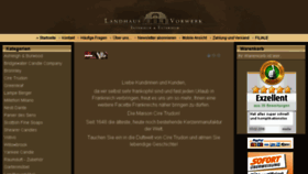 What Landhaus-vorwerk.de website looked like in 2016 (8 years ago)