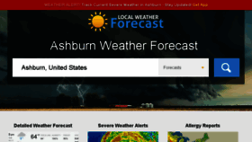 What Localweatherforecast.co website looked like in 2016 (8 years ago)