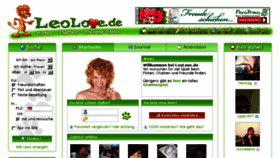 What Leolove.de website looked like in 2016 (8 years ago)