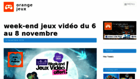 What Lejeuchangeavecorange.fr website looked like in 2016 (8 years ago)