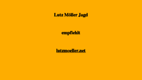 What Lutz-moeller-jagd.de website looked like in 2016 (8 years ago)