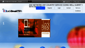 What Lockbreak.com website looked like in 2016 (8 years ago)