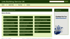 What Link-building-service.org.uk website looked like in 2016 (8 years ago)