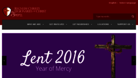 What Legionofchrist.org website looked like in 2016 (8 years ago)