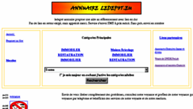 What Ledepot.eu website looked like in 2016 (8 years ago)