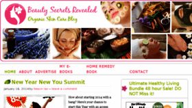 What Leonsbeautytipsandsecrets.com website looked like in 2016 (8 years ago)