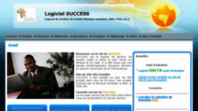 What Logicielsuccess.com website looked like in 2016 (8 years ago)