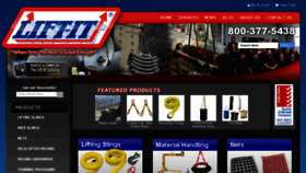 What Lift-it.com website looked like in 2016 (8 years ago)