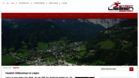 What Liezen.at website looked like in 2016 (9 years ago)