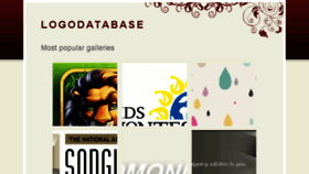 What Logodatabase.net website looked like in 2016 (8 years ago)
