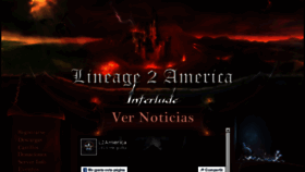 What L2america.cl website looked like in 2016 (8 years ago)