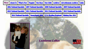 What Lochlarencollies.com website looked like in 2016 (8 years ago)