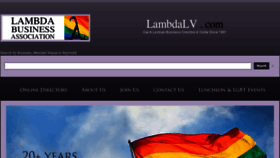 What Lambdalv.com website looked like in 2016 (8 years ago)