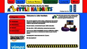 What Littlehardhats.com website looked like in 2016 (8 years ago)