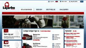 What Lejerbo.dk website looked like in 2016 (8 years ago)