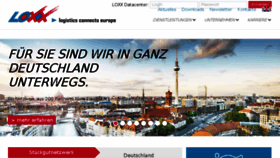 What Loxx.de website looked like in 2016 (8 years ago)