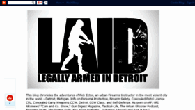 What Legallyarmedindetroit.com website looked like in 2016 (8 years ago)