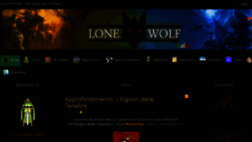 What Lonewolfitalia.com website looked like in 2016 (8 years ago)
