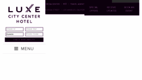 What Luxecitycenter.com website looked like in 2016 (8 years ago)