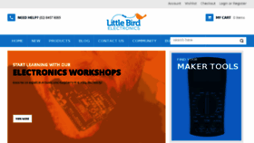 What Littlebirdelectronics.com website looked like in 2016 (8 years ago)