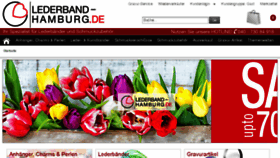 What Lederband-hamburg.de website looked like in 2016 (8 years ago)