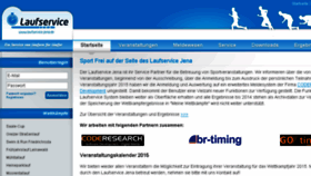 What Laufservice-jena.de website looked like in 2016 (8 years ago)
