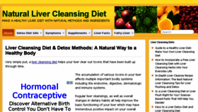 What Livercleansing-diet.org website looked like in 2016 (8 years ago)