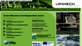 What Lannach.at website looked like in 2016 (8 years ago)