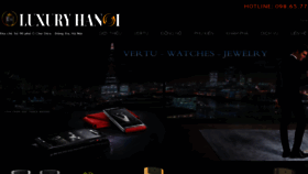 What Luxuryhanoi.vn website looked like in 2016 (8 years ago)