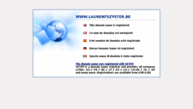 What Laurentszyster.be website looked like in 2016 (8 years ago)