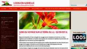 What Loos-en-gohelle.fr website looked like in 2016 (8 years ago)