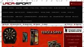 What Lacasport.cz website looked like in 2016 (8 years ago)