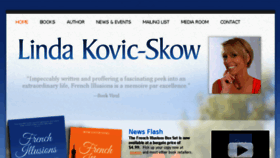 What Lindakovicskow.com website looked like in 2016 (8 years ago)