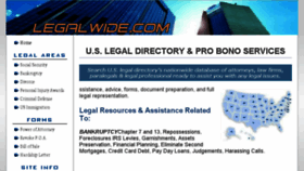 What Legalwide.com website looked like in 2016 (8 years ago)
