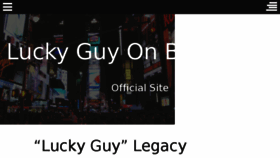 What Luckyguyplay.com website looked like in 2016 (8 years ago)