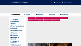 What Lovemove.com website looked like in 2016 (8 years ago)