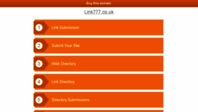 What Link777.co.uk website looked like in 2016 (8 years ago)