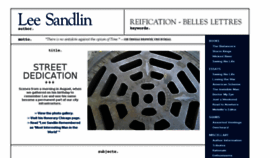 What Leesandlin.com website looked like in 2016 (8 years ago)