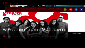 What Lagrupera931.com website looked like in 2016 (8 years ago)